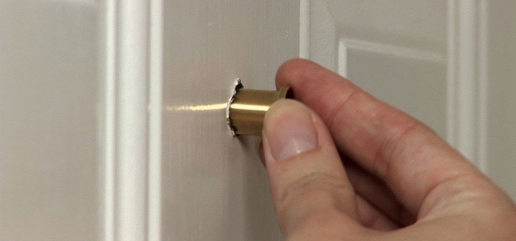 peephole door repair in Menifee